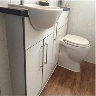 แผ่นไวนิลต้านเชื้อแบคทีเรียสำหรับตู้ห้องน้ำ