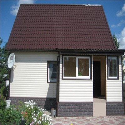 แผ่นปิด PVC สีขาวสำหรับภายนอก